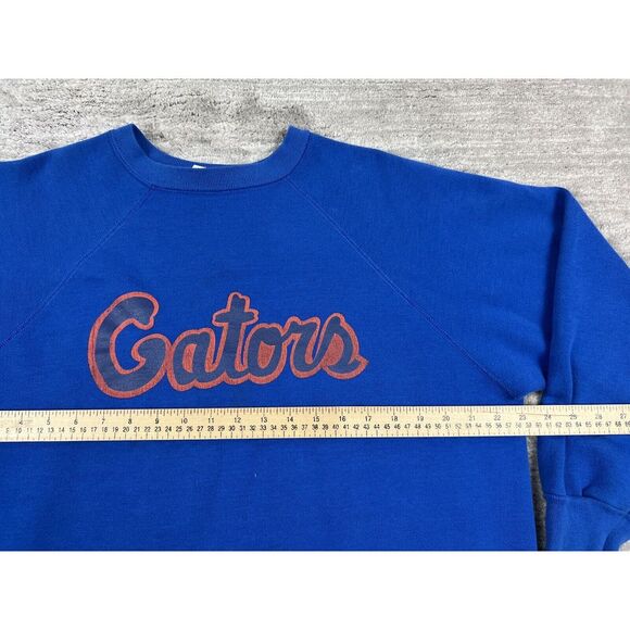 Vintage Florida Gators Sweatshirt Adult XL Mens Blue‎ Crewneck Football Tultex - Picture 6 of 14